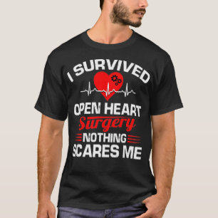 Camiseta Sobrevivi a homens de recuperação de cirurgias de