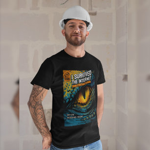 Camiseta Sobrevivi à Internet, Agora Verifico o que é Verda