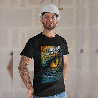 Camiseta Sobrevivi à Internet, Agora Verifico o que é Verda