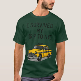 Camiseta Sobrevivi à Minha Viagem para NYC