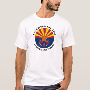 Camiseta Sobrevivi à onda de calor de Arizona 20##