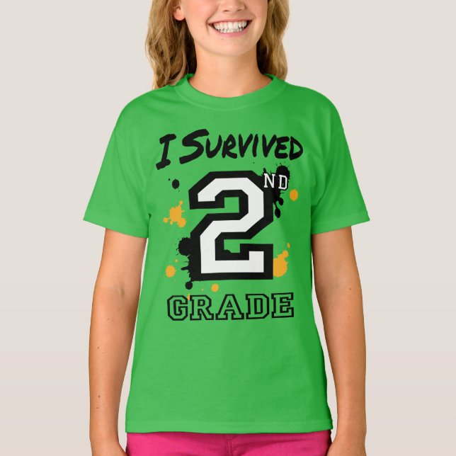 Camiseta Sobrevivi a segundos Graus (Frente)