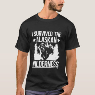 Camiseta Sobrevivi ao Alasca Selvagem Alasca