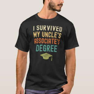 Camiseta Sobrevivi ao Graduado do Associado do Meu Tio