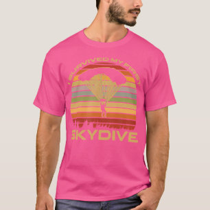 Camiseta Sobrevivi Ao Meu Primeiro Paraquedista Skydiving