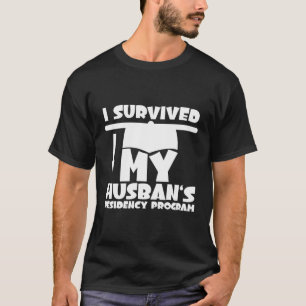 Camiseta Sobrevivi ao meu programa de residência para marid