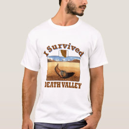 Camiseta Sobrevivi ao Vale da Morte, Califórnia/Nevada