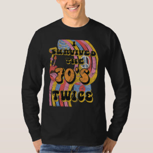 Camiseta Sobrevivi aos Anos setenta 280º 80