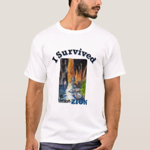 Camiseta Sobrevivi Aos Estreitos, Zion National Park