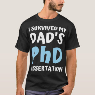 Camiseta sobrevivi aos meus pais de faculdade de dissertaç