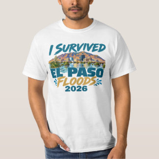 Camiseta Sobrevivi às Inundações de El Paso 2026 Inundação