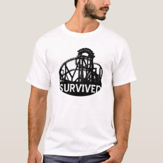 Camiseta Sobrevivido (Porta copos do cilindro)