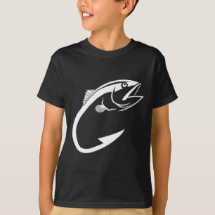 Camiseta Sobrevoado De Pesca Do Homem De Pesca Mínimo Do Ga