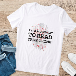 Camiseta Sobrevoo Do Livro De Não-Ficção Do Crime Verdadeir