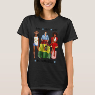 Camiseta Sobrinha Afro-Boliviana Africana Afro-Boliviana Or