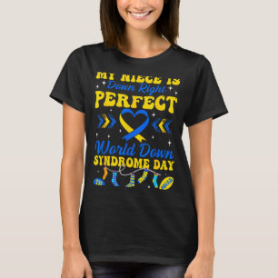 Camiseta Sobrinha é absolutamente perfeito mundo síndrome d