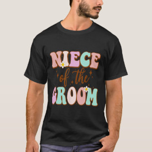 Camiseta Sobrinha Groovy do Noivo Jantar de Noivado Da part