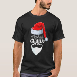 Camiseta Sobrinho Claus da Família de Homenagem de Natal Ch