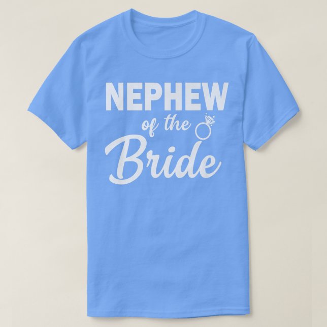 Camiseta Sobrinho da Noiva Coordenando o Casamento  (Frente do Design)