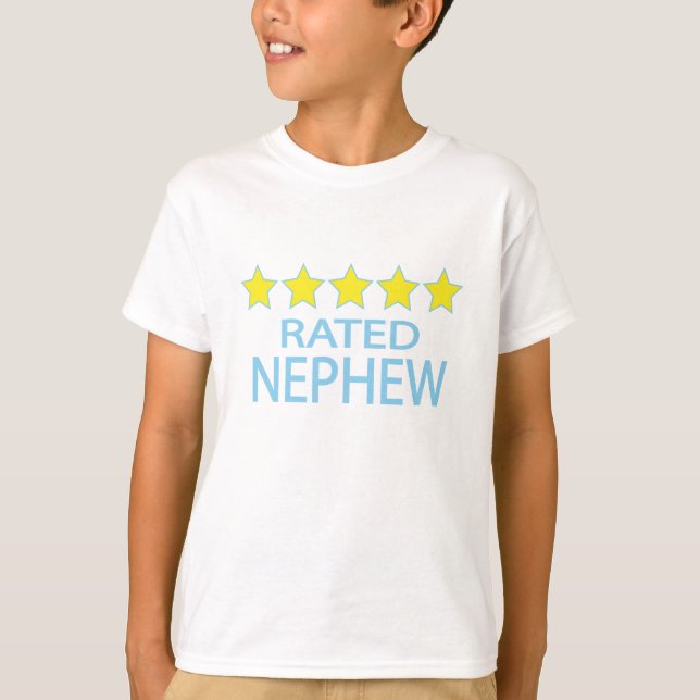Camiseta Sobrinho de Cinco Estrelas (Frente)