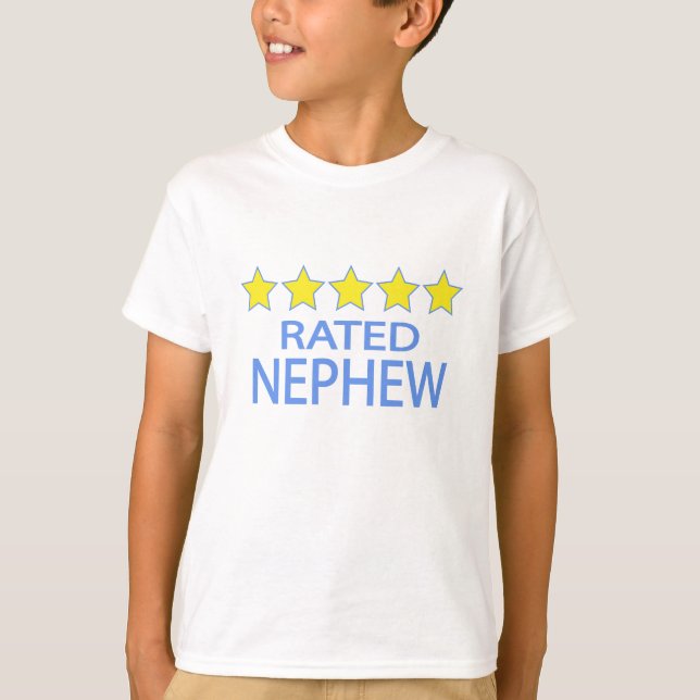 Camiseta Sobrinho de Cinco Estrelas (Frente)