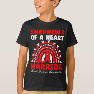 Camiseta Sobrinho de um Guerreiro do Coração Doença Cardíac