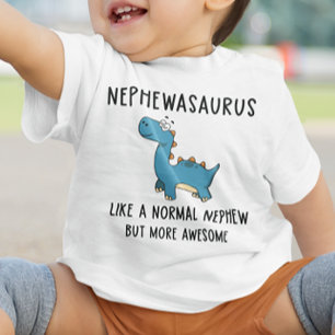 Camiseta Sobrinho Dinossauro Kids Camiseta Sobrinh