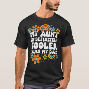 Camiseta Sobrinho Minha Tia É Definitivamente Mais Legal Do