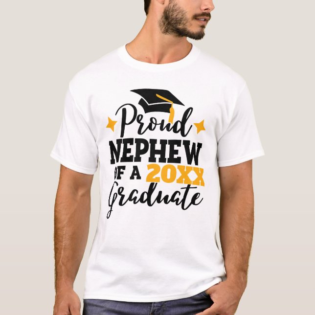 Camiseta sobrinho orgulhoso de 2022, formando de tassel de  (Frente)