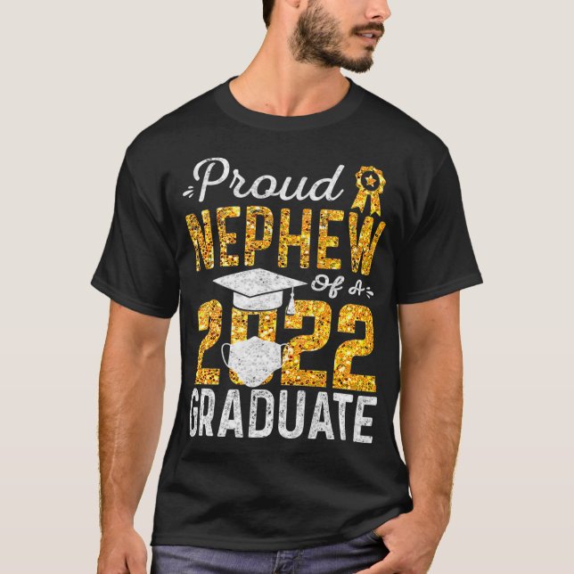 Camiseta Sobrinho Orgulhoso de um Formando 2022 (Frente)
