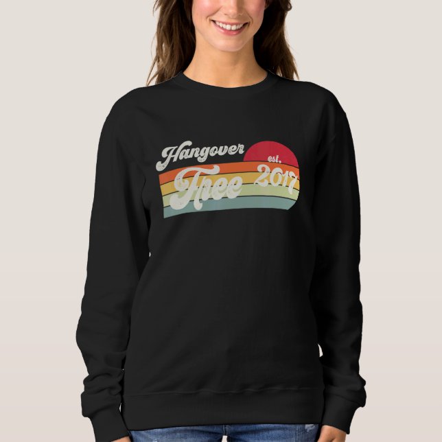 Camiseta Sóbrio Desde 2017 Acessórios de Sobriedade Para Ho (Frente)