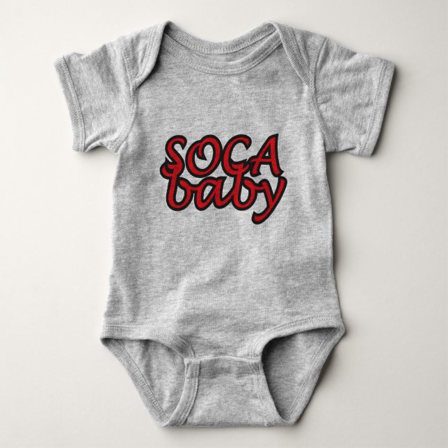 CAMISETA SOCA BABY - (Frente)