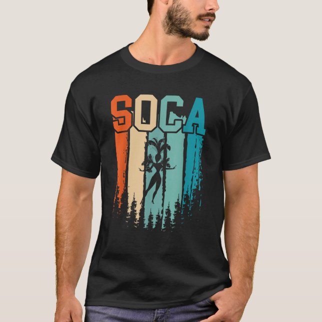 Camiseta Soca Retro Vintage (Frente)