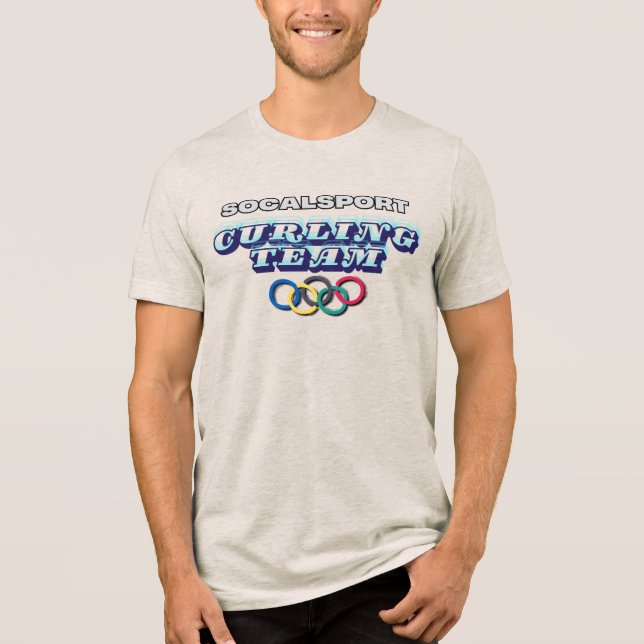 Camiseta SoCalSport Curling Team (Frente)