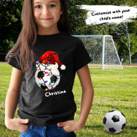 Soccer Bola de Natal Luzes de Natal Nome para Cria