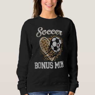 Camiseta Soccer Bonus Mãe Dia de as mães da Bola Leopardo