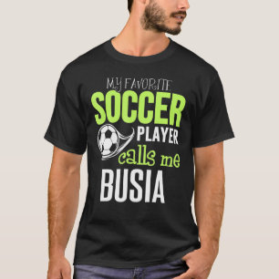 Camiseta Soccer Busia Design - Meu Jogador Favorito Me Liga