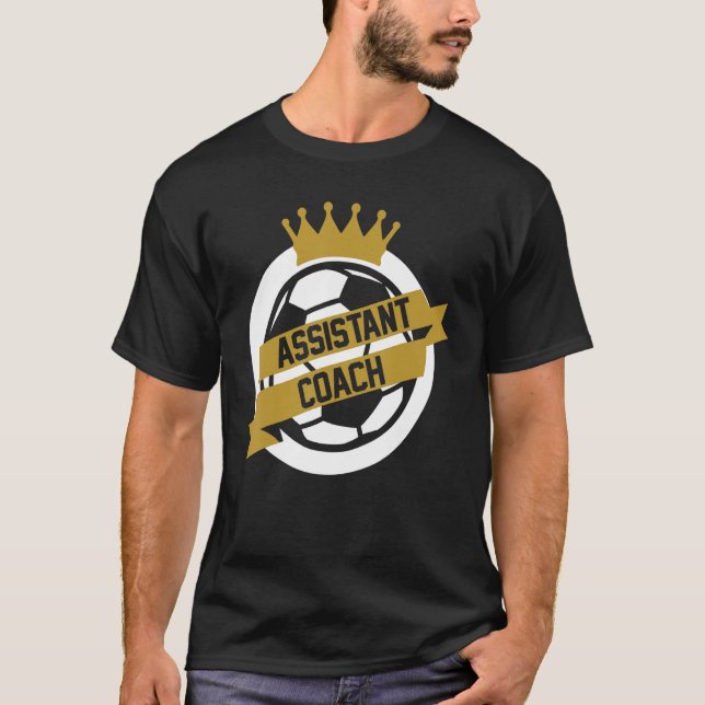 Camiseta Soccer Coaching Football Sports  Assistant Coach (Frente)