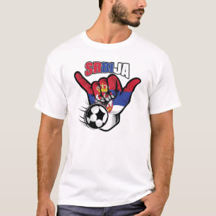 Camiseta Soccer da Sérvia