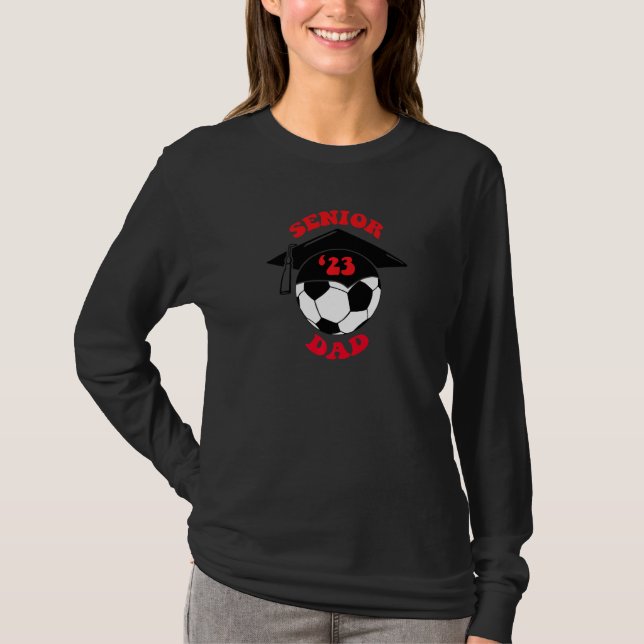 Camiseta Soccer Dad Senior Night 2023 (Frente)