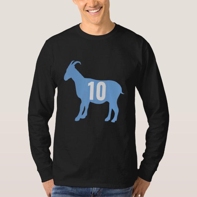 Camiseta Soccer Goat 10 Argentina (Frente)