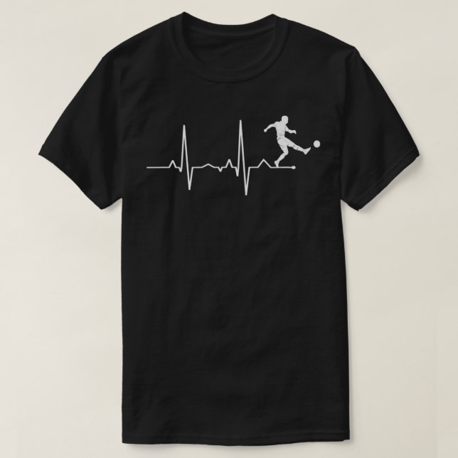 Camiseta Soccer Heartbeat Goalscorer DNA (Frente do Design)