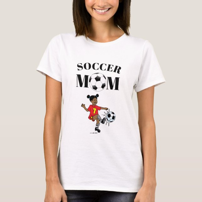 Camiseta Soccer Mãe (Frente)