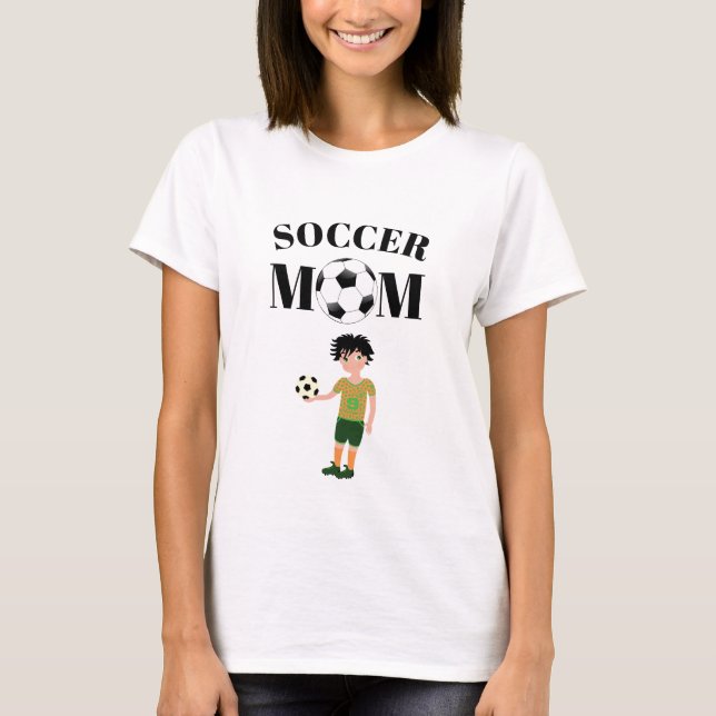 Camiseta Soccer Mãe (Frente)