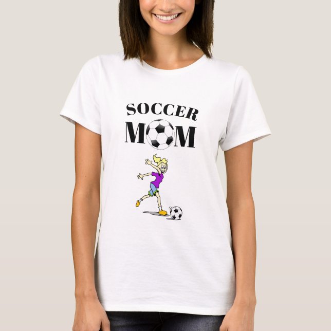 Camiseta Soccer Mãe (Frente)