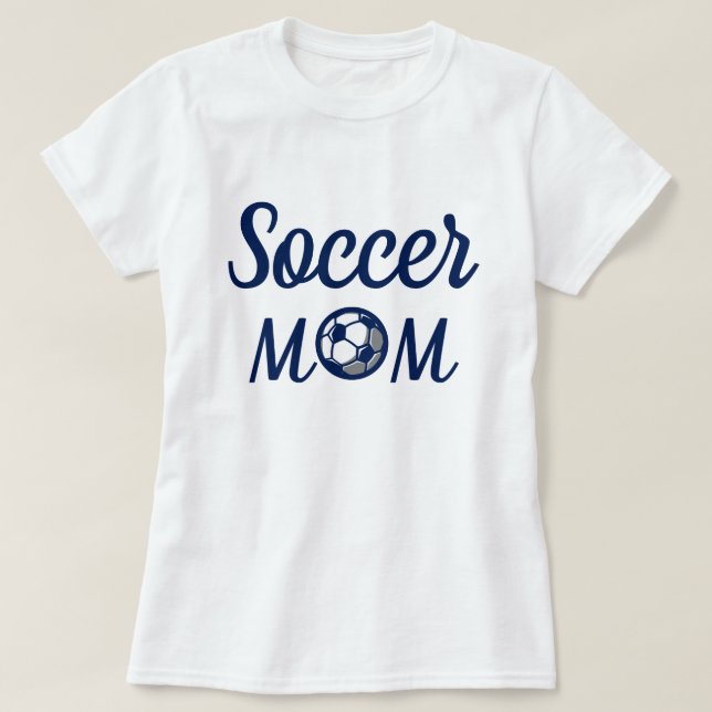 Camiseta Soccer Mãe (Frente do Design)