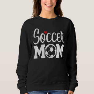 Camiseta Soccer Mãe Bonita Dia do Jogo de Futebol da Mãe An