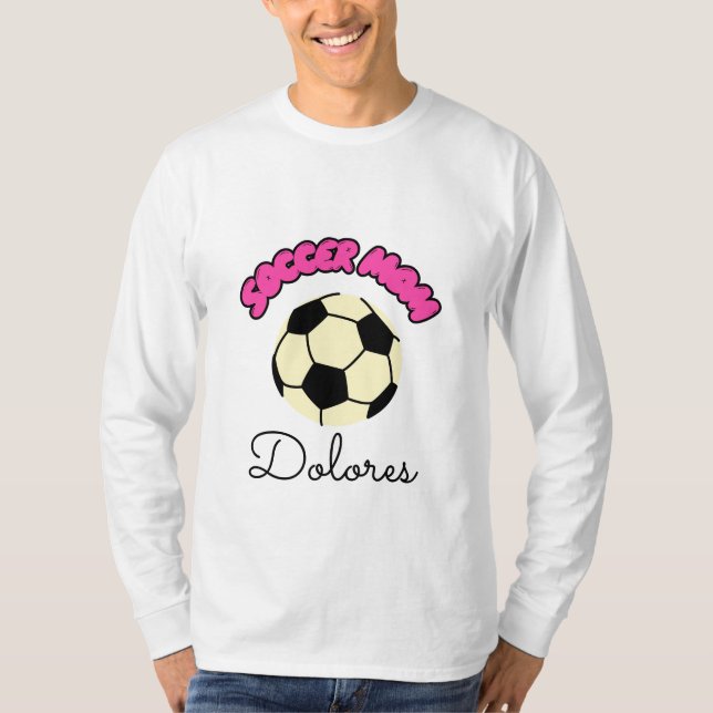 Camiseta Soccer Mãe Dolores Long Sleeve (Frente)