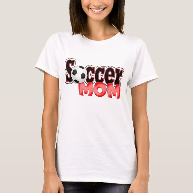 Camiseta Soccer Mamãe Shirt (Frente)
