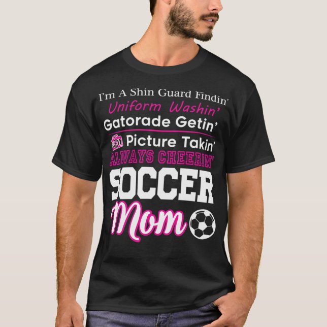 Camiseta Soccer Mom football shirt  (Frente)